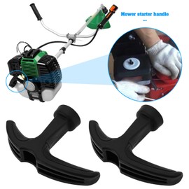 SG Store Pack of 4 Starter Handle for Lawnmower Top Opening 5 mm Bottom Opening 5.6 mm Suitable for 5 mm Drawstring Lawn Mower Generator Chainsaw Recoil Starter Pull Handle for Gardens (79 x 50.2 mm)