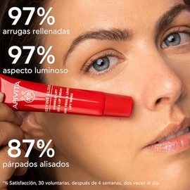 Apivita Beevine Elixir Crema Contorno de Ojos y Labios Lift y Arrugas 15ml - Crema antiedad con propóleo, colágeno vegetal y ácido hialurónico - Comba