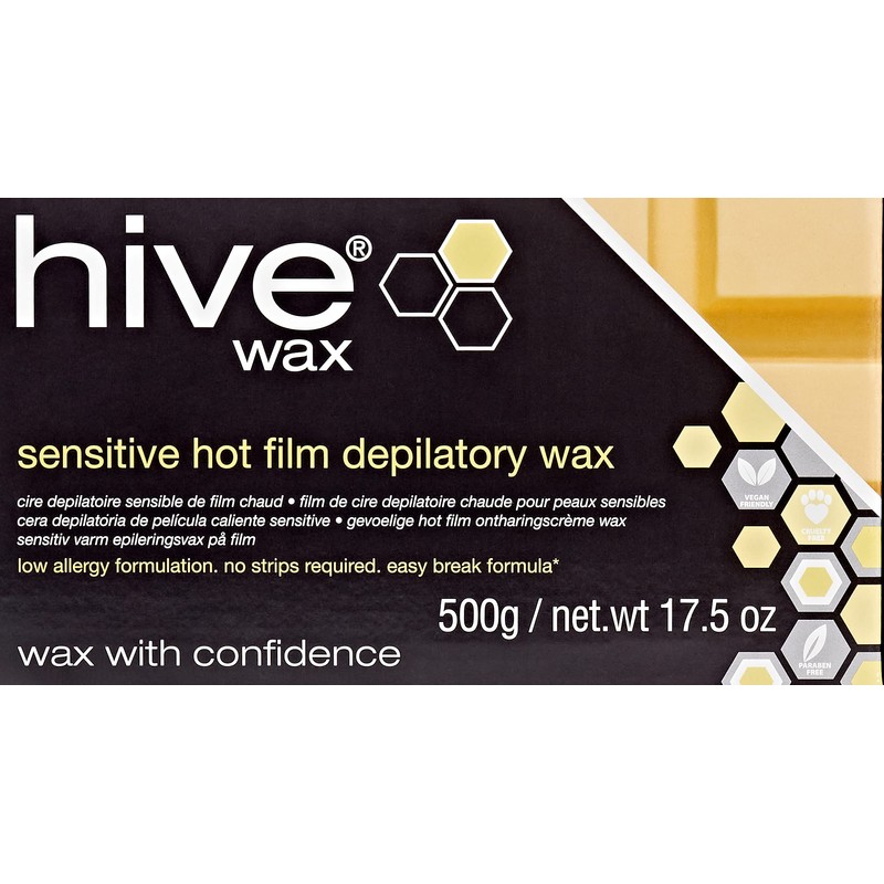Hive Options Sensitive Hot Film Brazilian Depilatory Wax Block Low