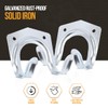 12 Pack Tool Garage Hooks Garden Tool Storage Organiser Heavy