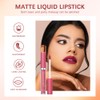 MYUANGO Matte Liquid Lipstick, Ultra-Intense Pigmented Creamy Formula, Long Lasting,