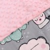 Newborn Baby Cartoon Blanket Warm Stroller Sleep Cover Soft Swaddle