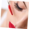 Beavorty Eyelash Mascara Portable Eyelash Tube 10pcs Lash Spoolie Brush