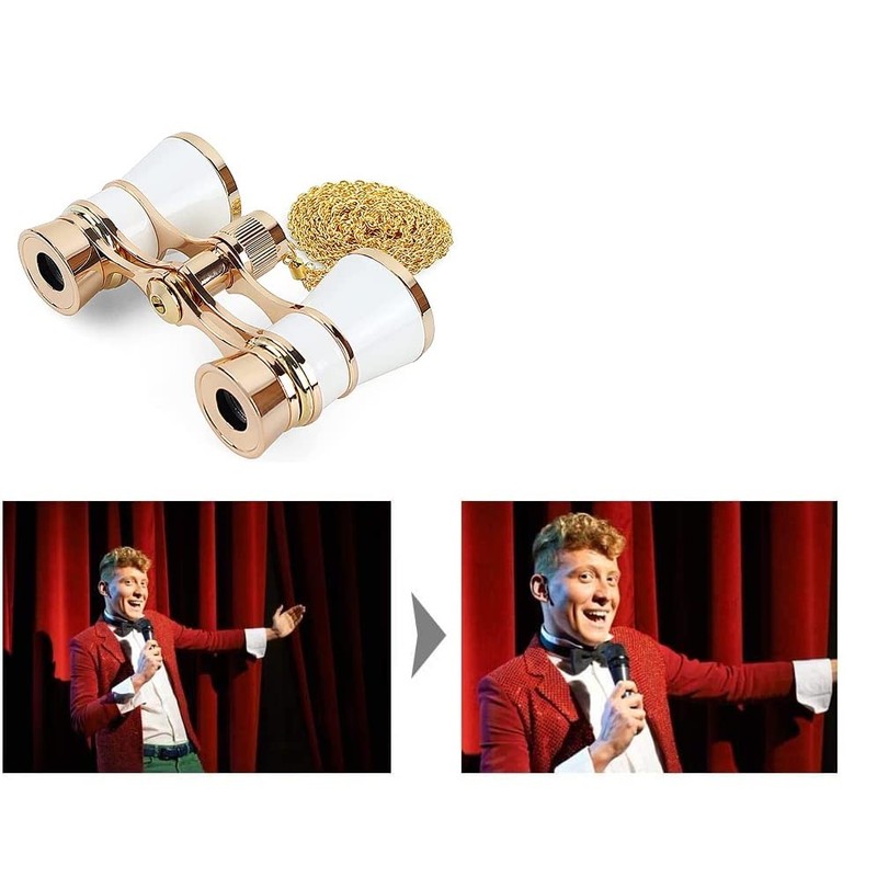 Binoculars for Concerts, Opera Glass, For Lives, Theaters, Vibration Resistant,