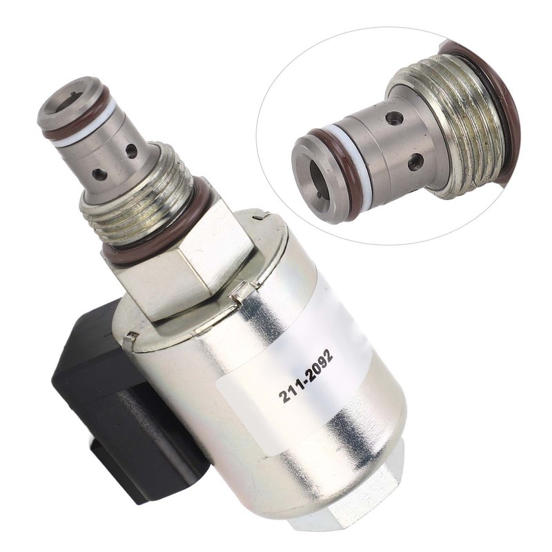 Solenoid Valve Electric Alloy Steel Solenoid Valve Replacement for CAT