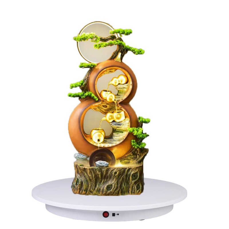 JAYEGT Motorized Rotating Display Stand ,360 Degree Electric Rotating Photography