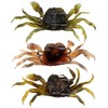 XECRDP 3 PCS 10cm 30g Soft Fishing Lures Crab Artificial
