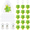 Huquary 30 Pcs Inspirational Sea Turtle Keychain Bulk You're Turtley