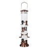 Woodlink Brushed Copper Mega Tube Bird Feeder