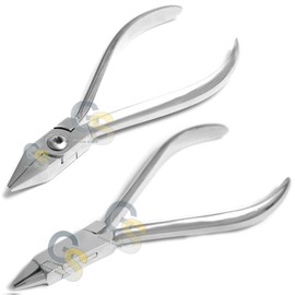 G.S PROFESSIONAL SET OF BIRD BEAK WIRE BENDING PLIERS AND FLAT ON FLAT ADAMS NEW
