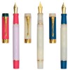 Ranvi Jinhao 100 Fountain Pen, Medium Point, Gold Trim, Red