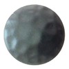 25 Black Powder Coat Medium Clavos, 1 Inch Decorative Hammered