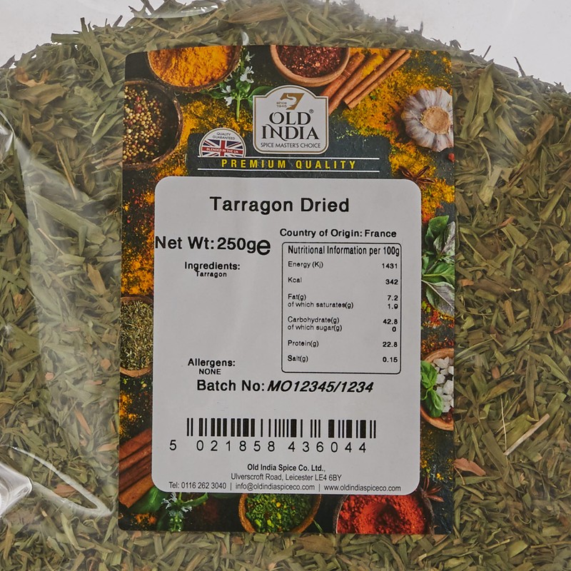 Old India Tarragon Dried 250g