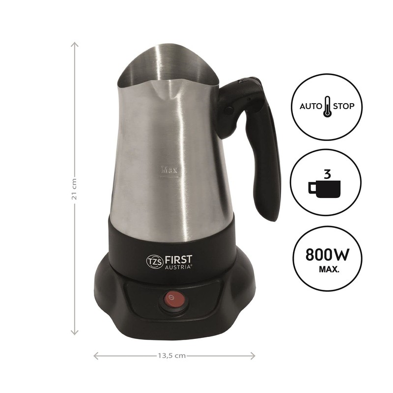 TZS First Austria Turkish Mocha Cooker 0.35L Kettle Kettle with