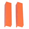 2Pcs Jaws Protection Cover ABS Multiple V Shape Grooves Magnetic