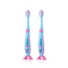 Brush-Baby Flamingo FlossBrush™ Bristles Toothbrushes 3-6 Years - Pack of