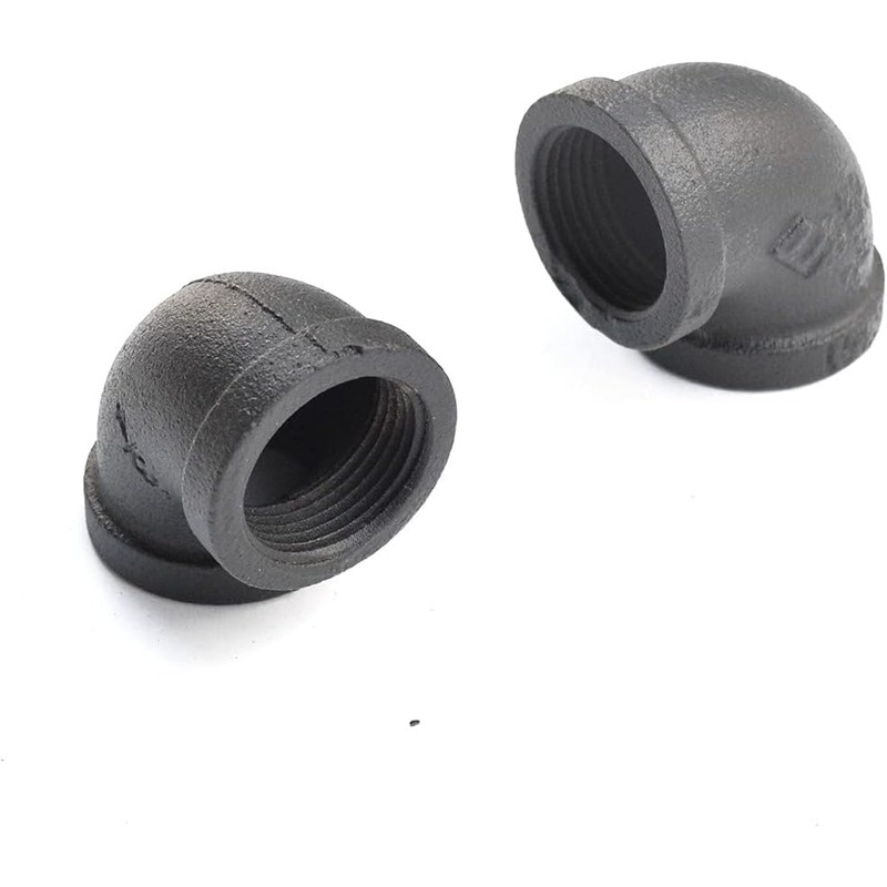 DIYHD 8FT Wall Mount Pipe Handrail for Stairs,Industrial Rustic Black