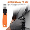 Vinyl Siding Removal Tool - Extra Long Handle, Steel Blade,