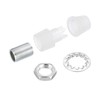 PATIKIL Lighting Cord Grips Connector, Carbon Steel Light Cable Glands