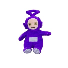 Teletubbies Plush Animal Po, Tinky-Winky, Laaa-Laaa, Dipsy Plush, 26 cm, Original License (Tinky-Winky)