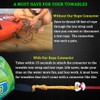 Botepon 2Pcs Boat Tube Towable Rope Quick Connector, Water Towable