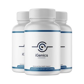 iGenics 3-Pack iGenics Eye Supplement~ Vision and Eye Natural Formula - 180 Capsules