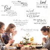 HPNIUB Inspirational Bible Verse Wall Stickers - Rejoice in Hope