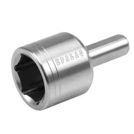 KPALAG Upgraded Stainless Steel Scissor Jack Socket Drill Adapter Compatible with 3/8" and 1/2" Power Drills for 3/4" Hex Drive Jacks