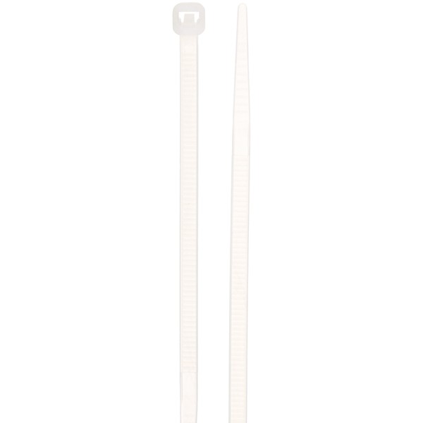 Aviditi Nylon UV Stabilized Cable Tie, 8" L x 0.14"