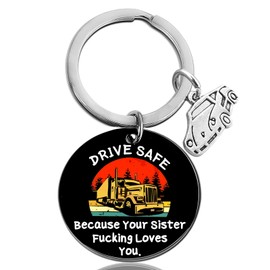 Driver Safe Keychain Gifts For Him Guys Brother Fathers Day Gift Ideas For Big Brother Brothers Birthday Gifts From Sisters Christmas Fathers Day
