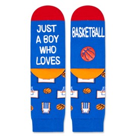 HAPPYPOP Best Gifts For Basketball Players Lovers, Basketball Gifts For Boys Who Love Basketball, Boys Kids Basketball Socks