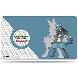 Ultra PRO - Lucario Playmat for Pokémon - Show Up to Battle in Style Against Friends and Enemies and Play Your Best Cards On a Vibrant Full-Color Playmat