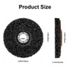 CSD Disc Sanding Disc, 5 Pieces Coarse Cleaning Disc Set,