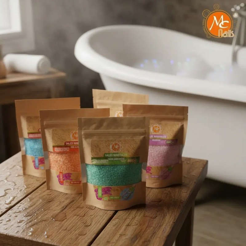 Sal Mineral Manicure & Pedicure , Aroma A Elegir ,