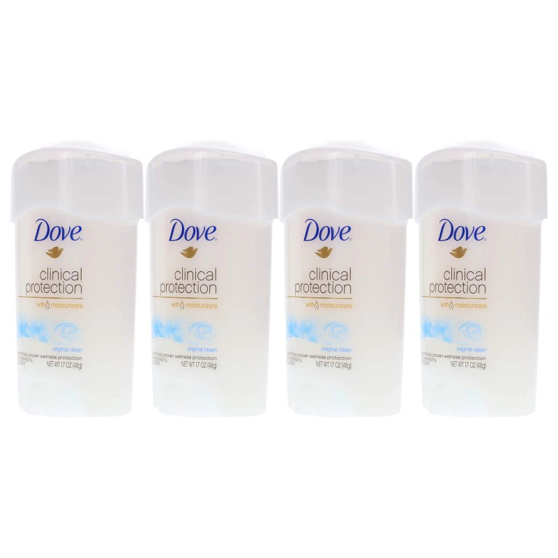 Dove Clinical Protection Antiperspirant Deodorant Original Clean 2.6oz