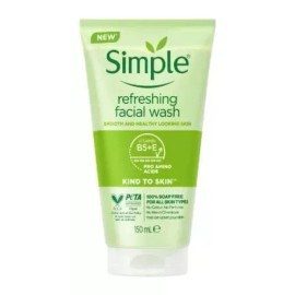 Simple Gel Refrescante De Limpieza Facial Simple 150ml