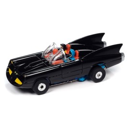 Auto World Thunderjet Comic Book 1968 Batmobile (Black) HO Scale Slot Car