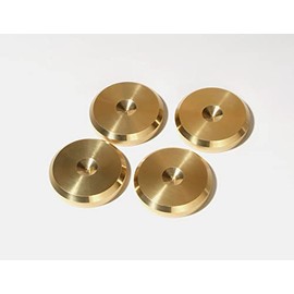 ACOUSTIC REVIVE AR-SPU-4 BRASS SPIKE STAKE PAIR OF 4