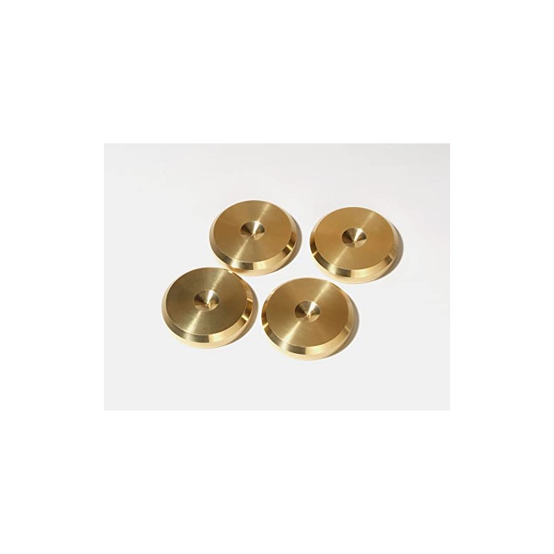 ACOUSTIC REVIVE AR-SPU-4 BRASS SPIKE STAKE PAIR OF 4
