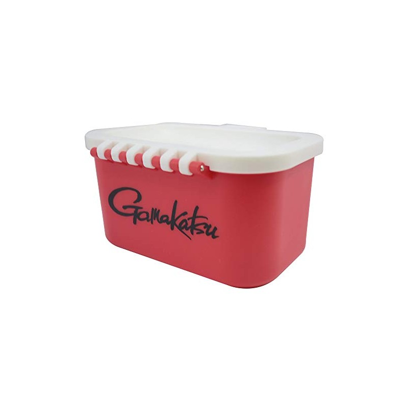 Gamakatsu GM2482 Fishing Bait Box Sachier Container (molded) 110 Red