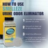 SMELLEZE Natural Urine Odor Removal Deodorizer: 2 lb. Powder Stops