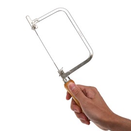 MASUNN Woodworking Mini Saw Bow Jewelry Wire Carved U-Shaped Hand Hacksaw Handle Tool