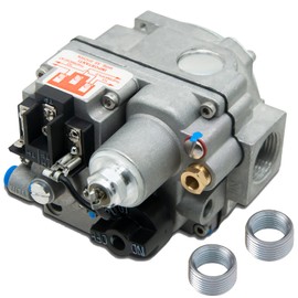 700-506 Gas Valve, Fast Opening, 200000 BTU/H, Combination Gas Valve, Inlet Filtered Screen, Pilot Outlet 1/4” Tubing, Standard NEMA Terminals, Widely Used in Natural Gas