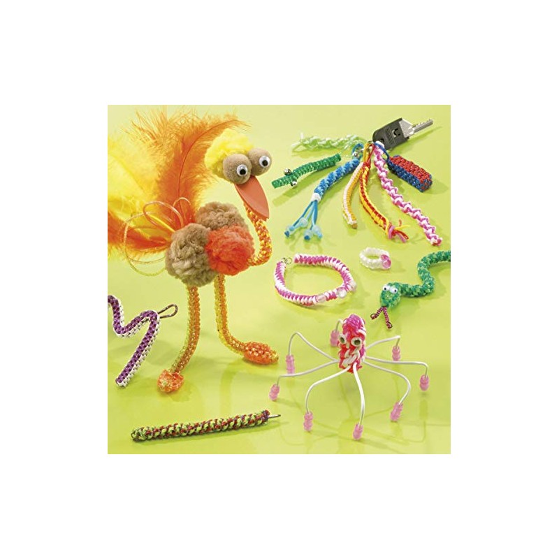Totum 090293 Kreatives Set – Filofun 50 Fäden, Glitzer, 80
