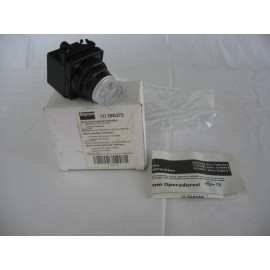 DAYTON Extended Push Button Clear 30G373, 30 mm Mounting Size, LED,  Momentary