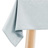 Filumi Tablecloth 100 x 100 cm Silver Washable for Indoor