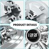 10L0L Golf Cart Hubcaps 8 inch Wheel Covers for Club
