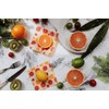 Tala Reusable Beewswax Food Wraps, Citrus Fruit Patterned Design, Mesuring