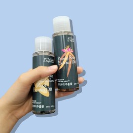 Pore ​​and sebum peak summer skin care Root toner set - Peony root × Jimo root / 모공, 피지 절정 여름 피부 관리 Root 토너 세트 - 작약뿌리 × 지모뿌리