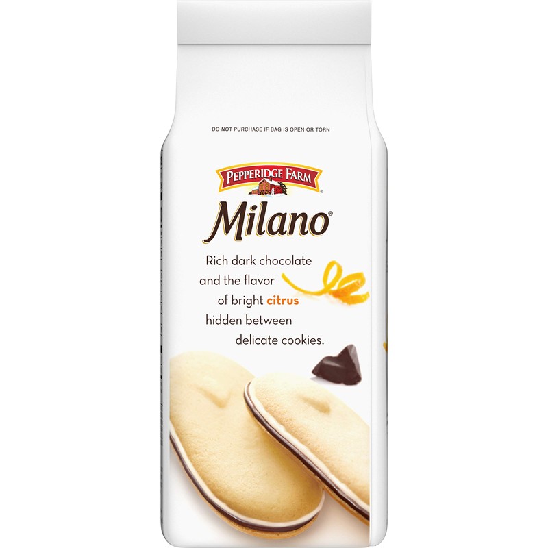Pepperidge Farm Orange Milano Cookies, 7-Ounce (Pack of 4)
